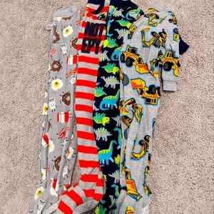 Lot of 12 month footed sleepers - Carters